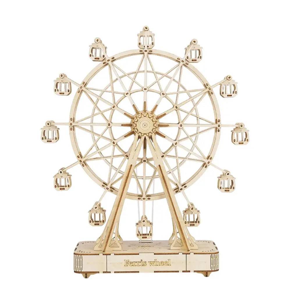  Rotatable 3D Ferris Wheel Wooden Model Kit CE Certified -  ToylandEU™