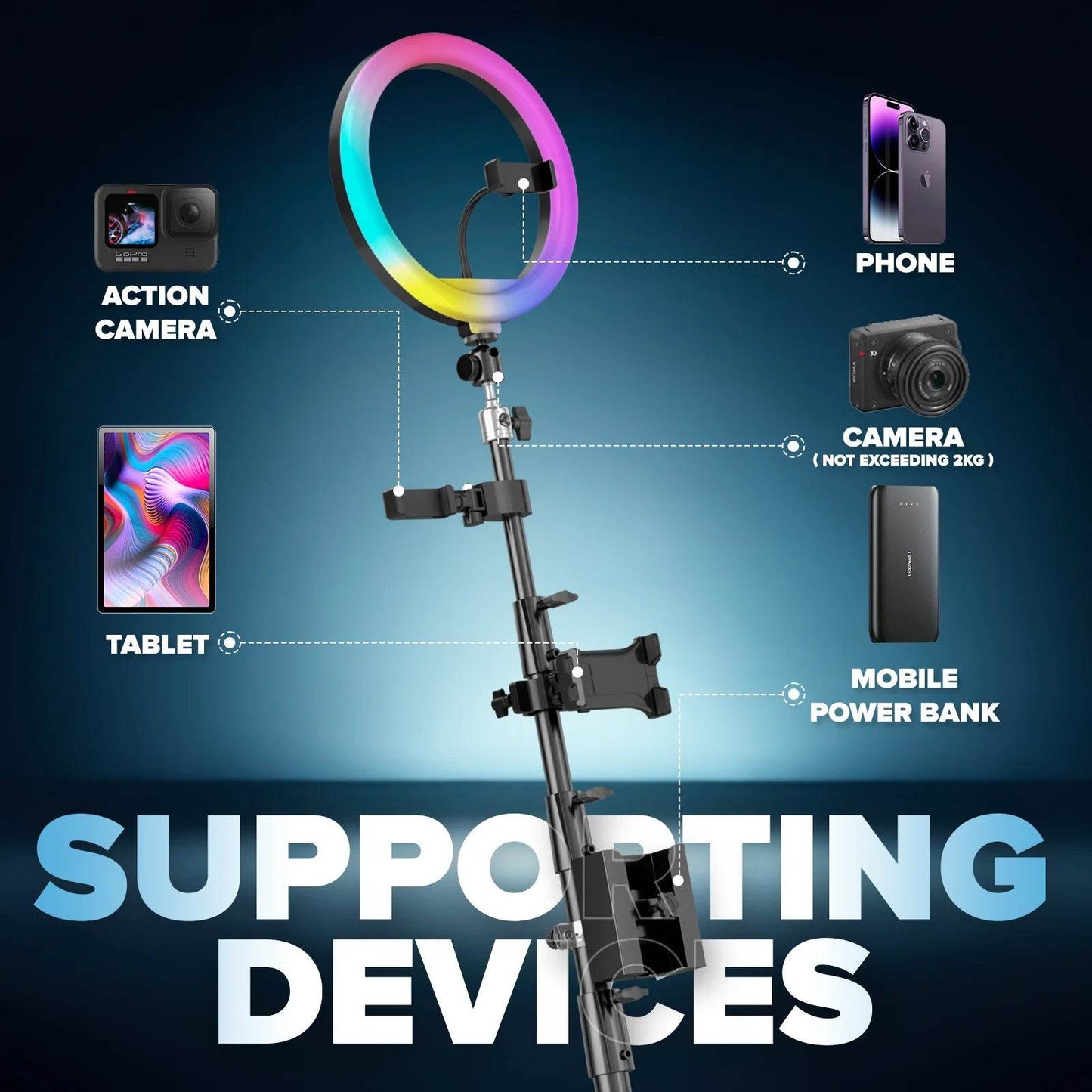 Rotating 360 Photo Booth Machine for Video App Control - ToylandEU