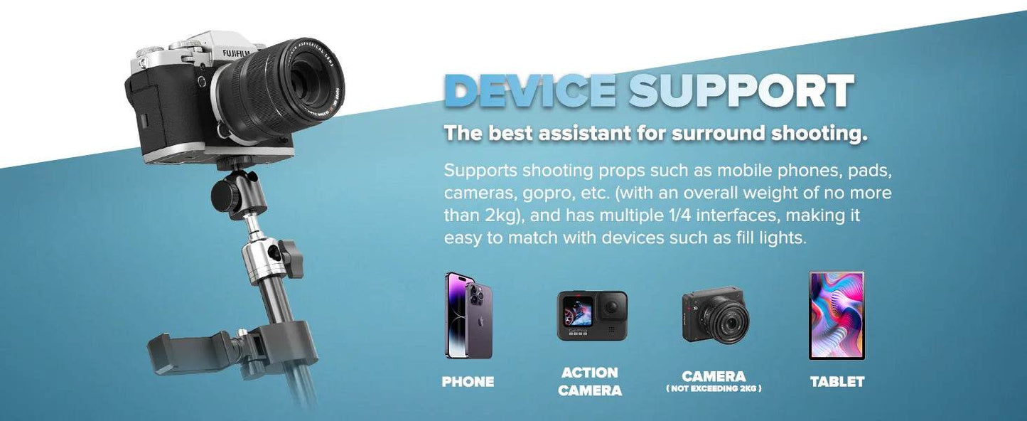 Rotating 360 Photo Booth Machine for Video App Control - ToylandEU