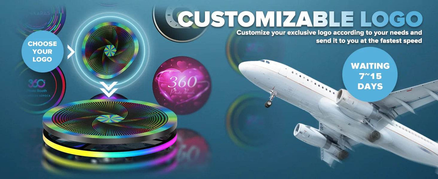 Rotating 360 Photo Booth Machine for Video App Control - ToylandEU