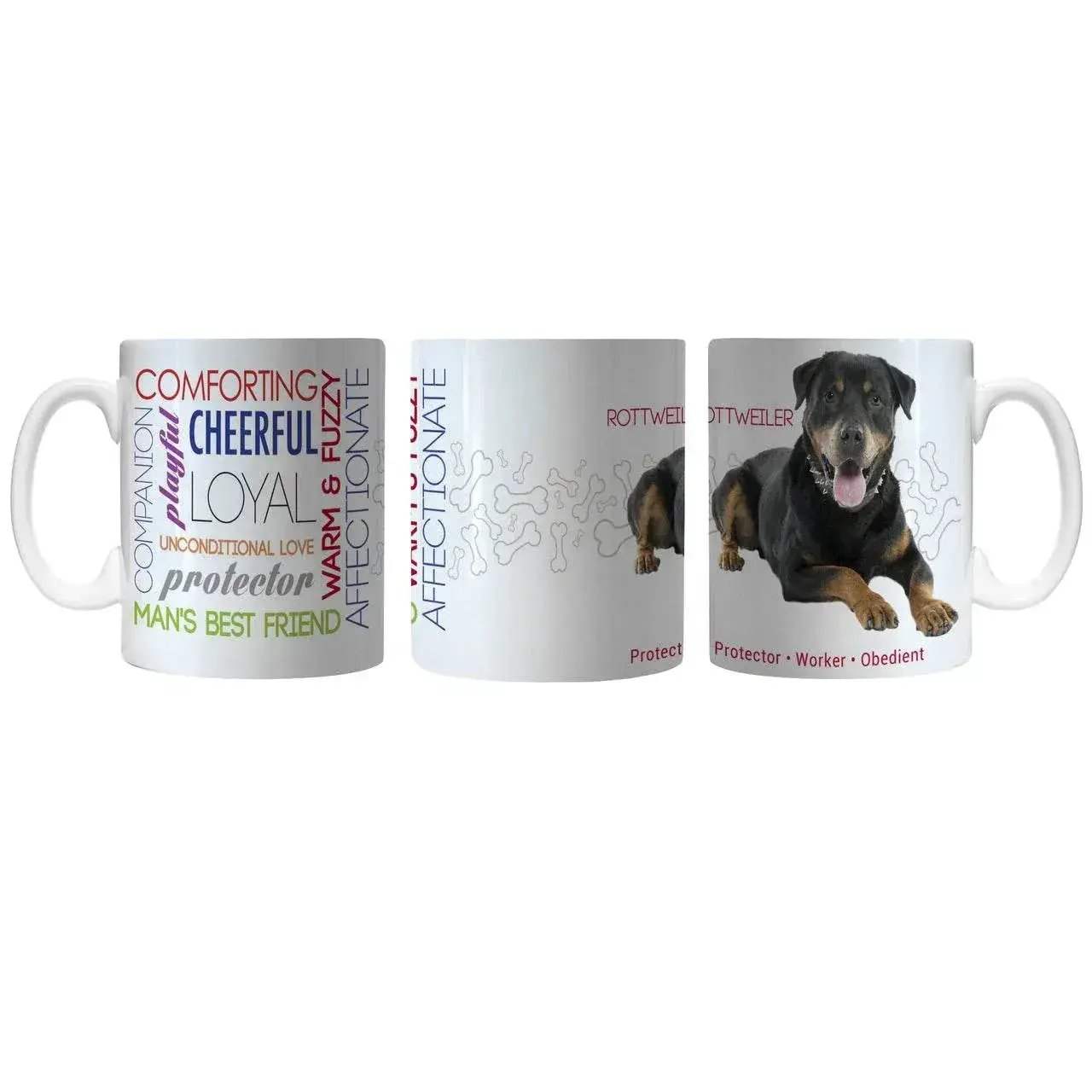 Rottweiler Pet Coffee Mug 11oz Microwave Safe Boelter - ToylandEU