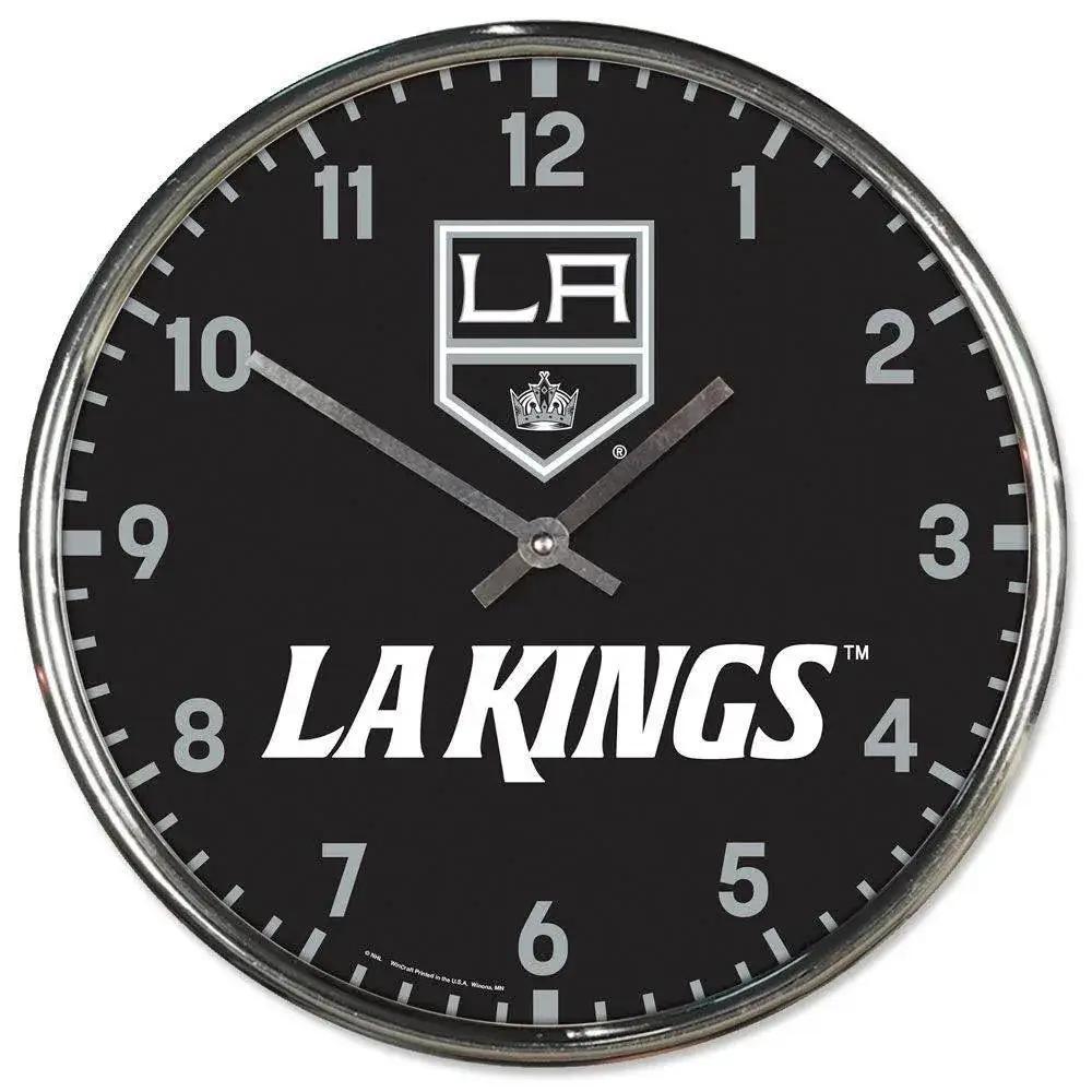  Los Angeles Kings Round Chrome Wall Clock 12 Inch Decor -  ToylandEU™