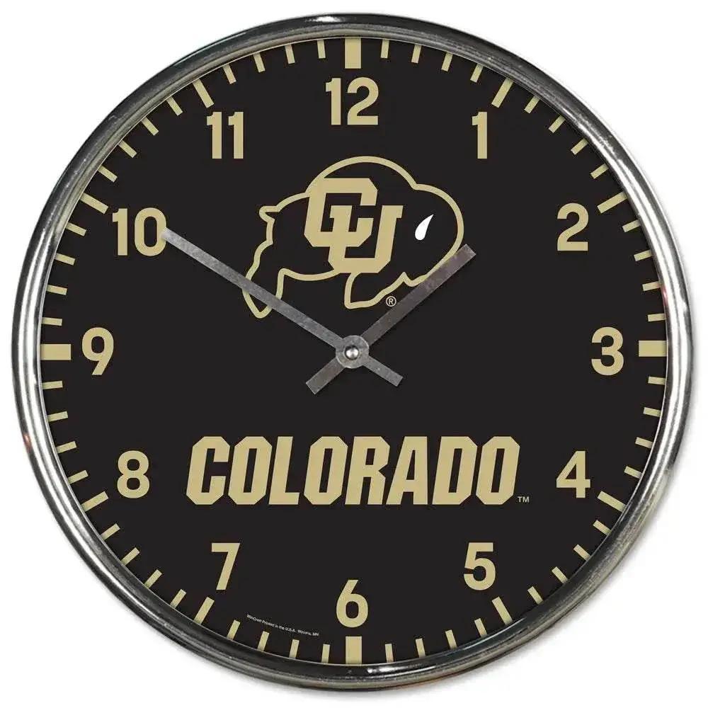  Colorado Buffaloes Round Chrome Wall Clock NCAA Official -  ToylandEU™