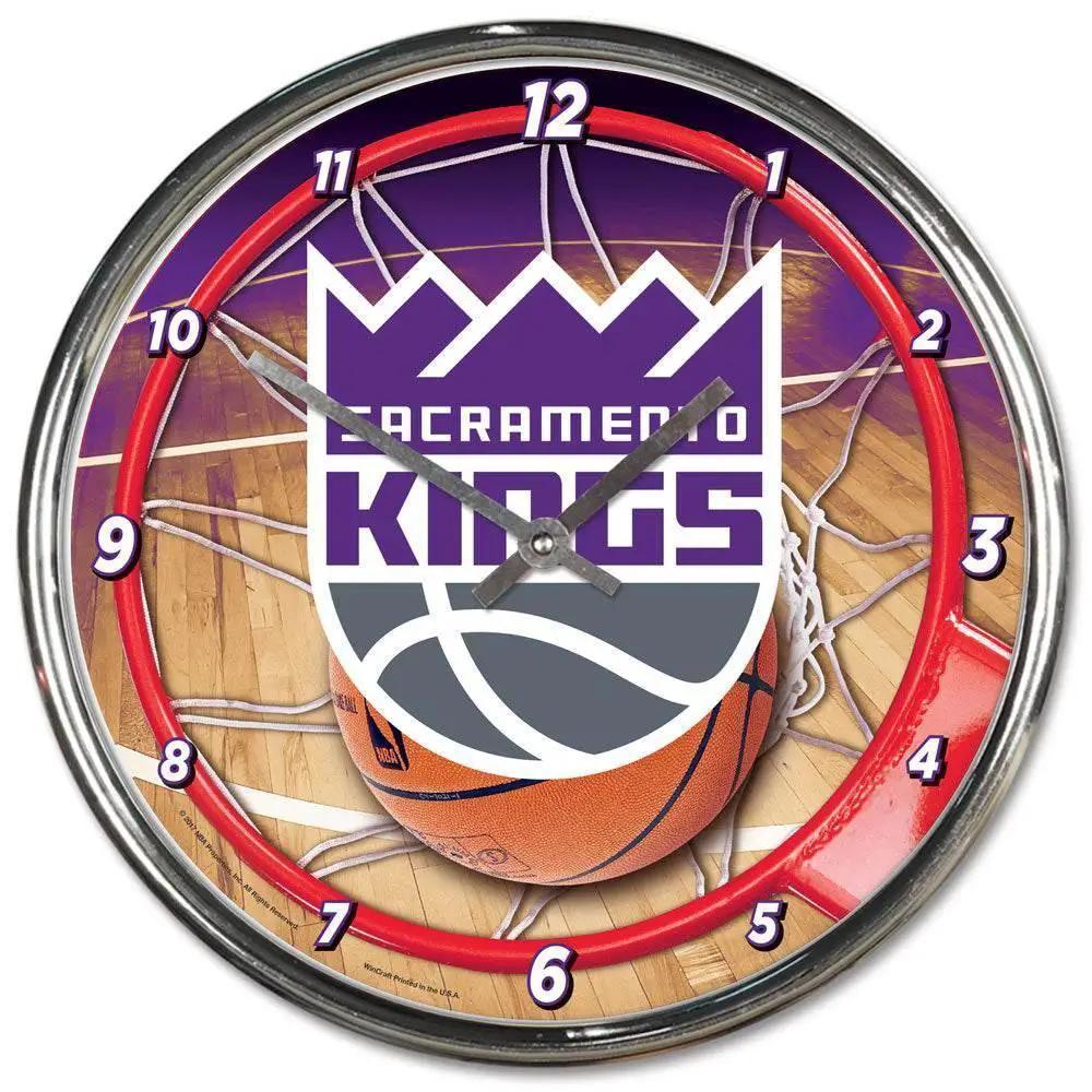  Sacramento Kings Chrome Round Wall Clock Style Retro -  ToylandEU™