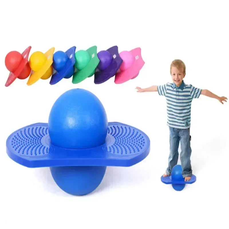 Rubber Balance Jump Board Ball 39 cm Pogo Ball for Jumping and Fitness - ToylandEU