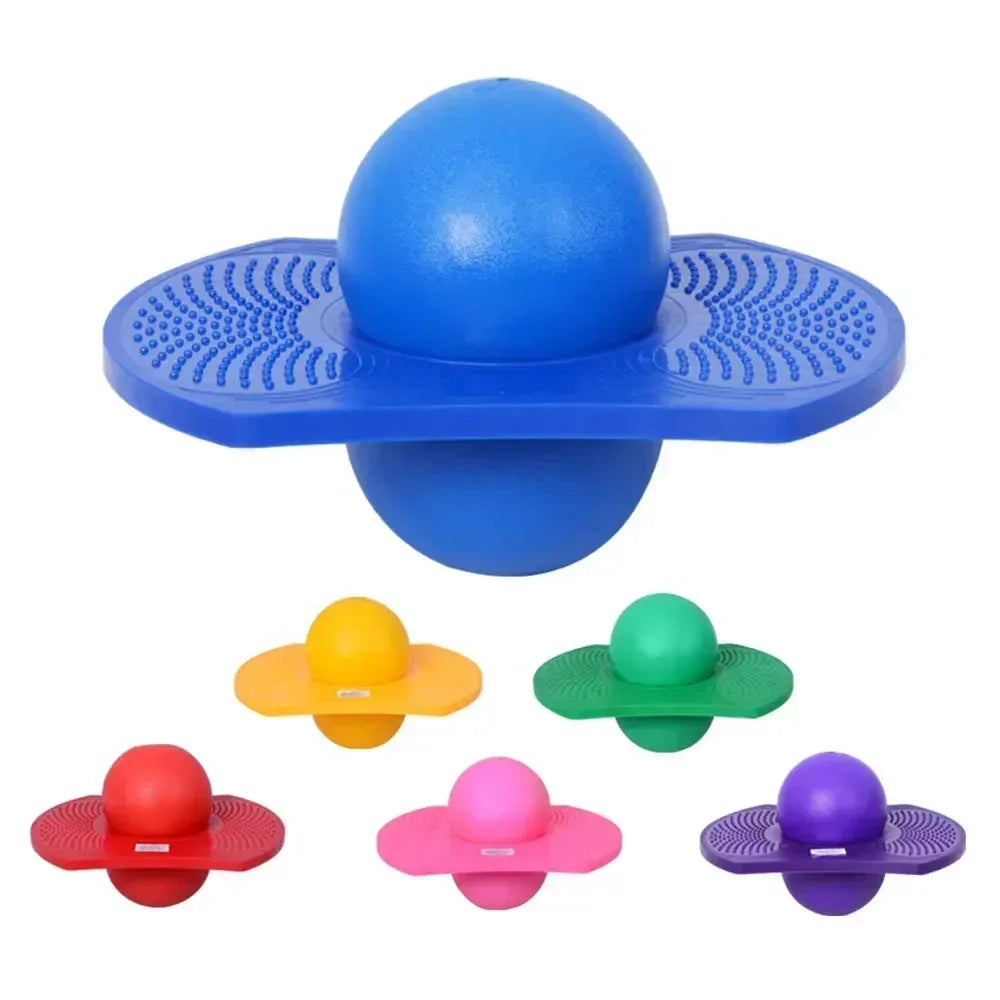 Rubber Balance Jump Board Ball 39 cm Pogo Ball for Jumping and Fitness - ToylandEU