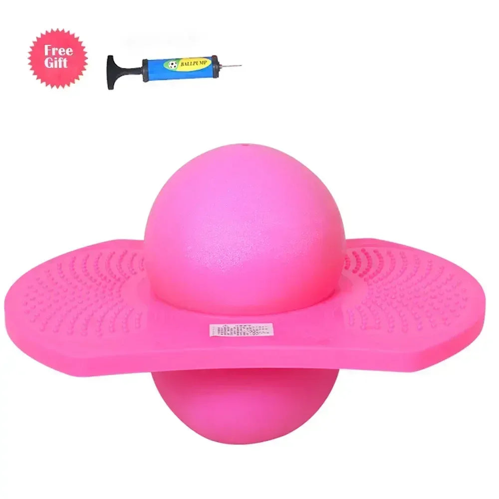 Rubber Balance Jump Board Ball 39 cm Pogo Ball for Jumping and Fitness - ToylandEU