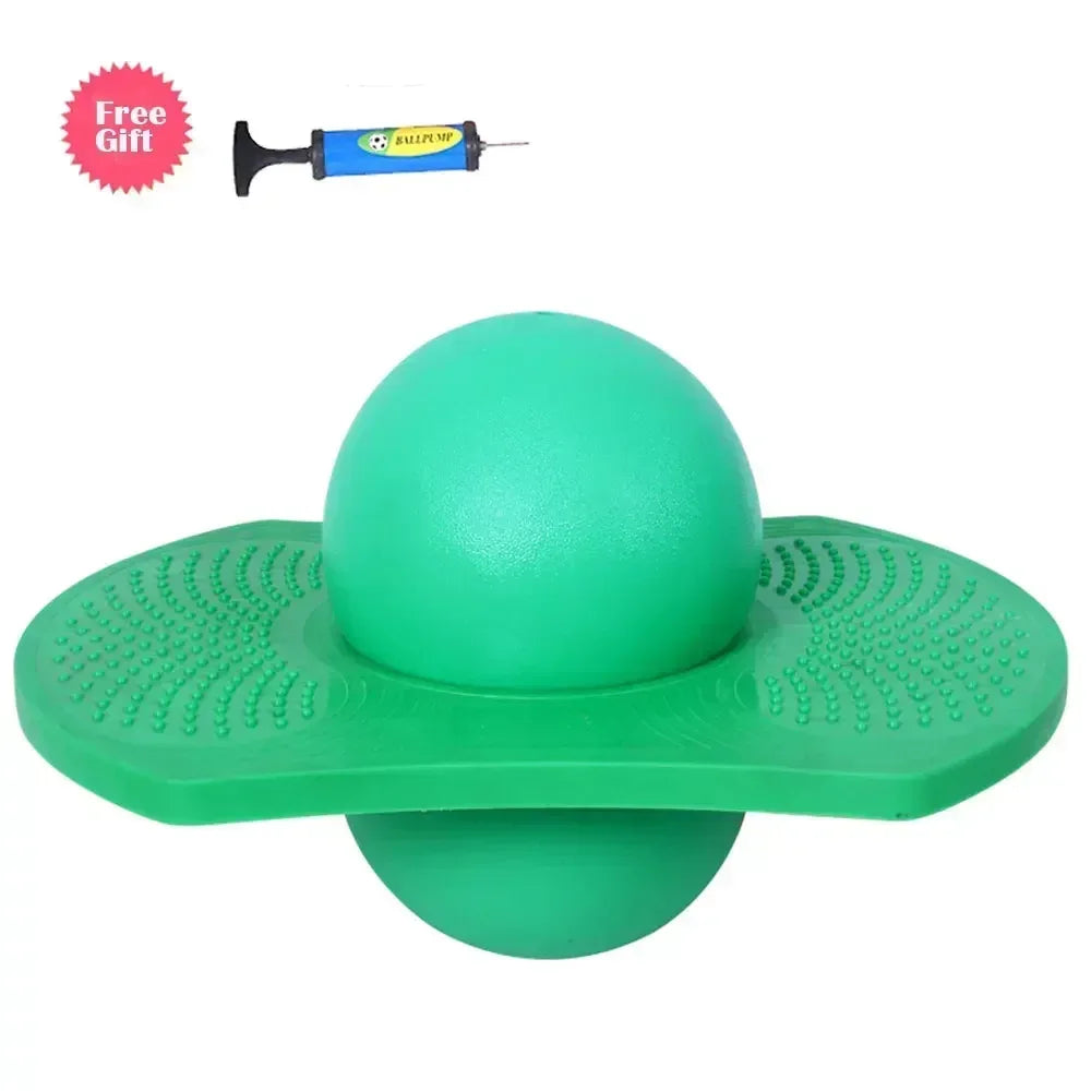Rubber Balance Jump Board Ball 39 cm Pogo Ball for Jumping and Fitness - ToylandEU