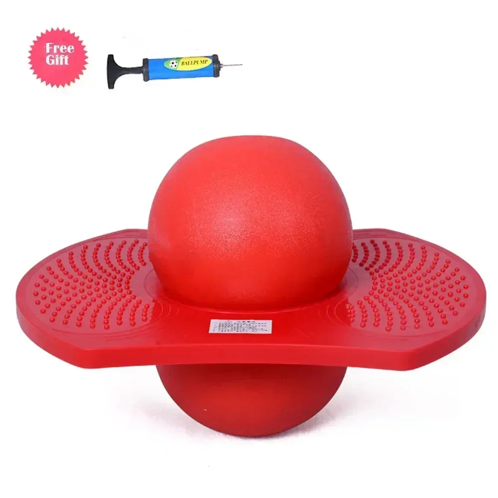 Rubber Balance Jump Board Ball 39 cm Pogo Ball for Jumping and Fitness - ToylandEU