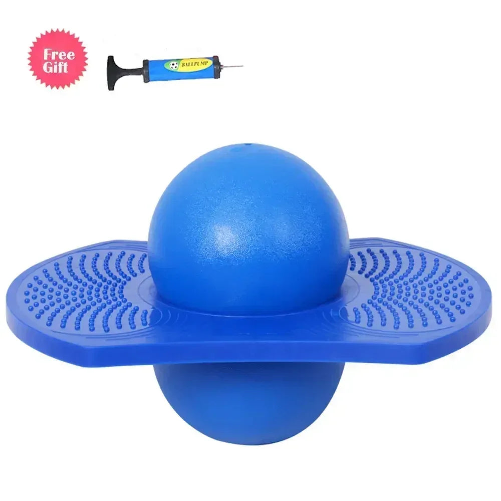 Rubber Balance Jump Board Ball 39 cm Pogo Ball for Jumping and Fitness - ToylandEU