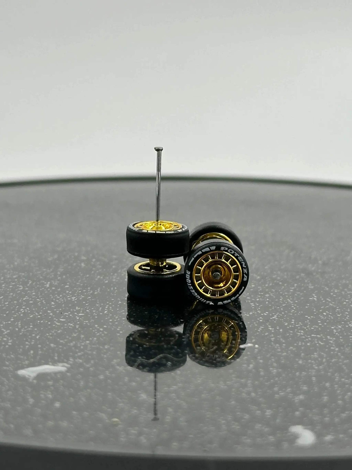 Realistic Drive Rubber Wheels for Diecast Cars One Sixty Four - ToylandEU