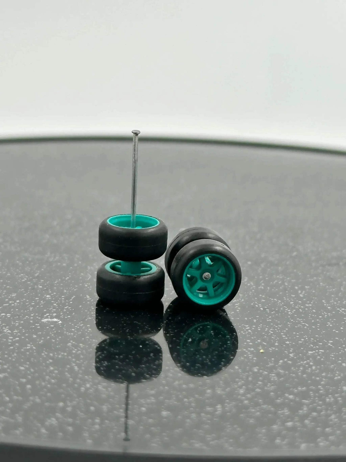 Realistic Drive Rubber Wheels for Diecast Cars One Sixty Four - ToylandEU