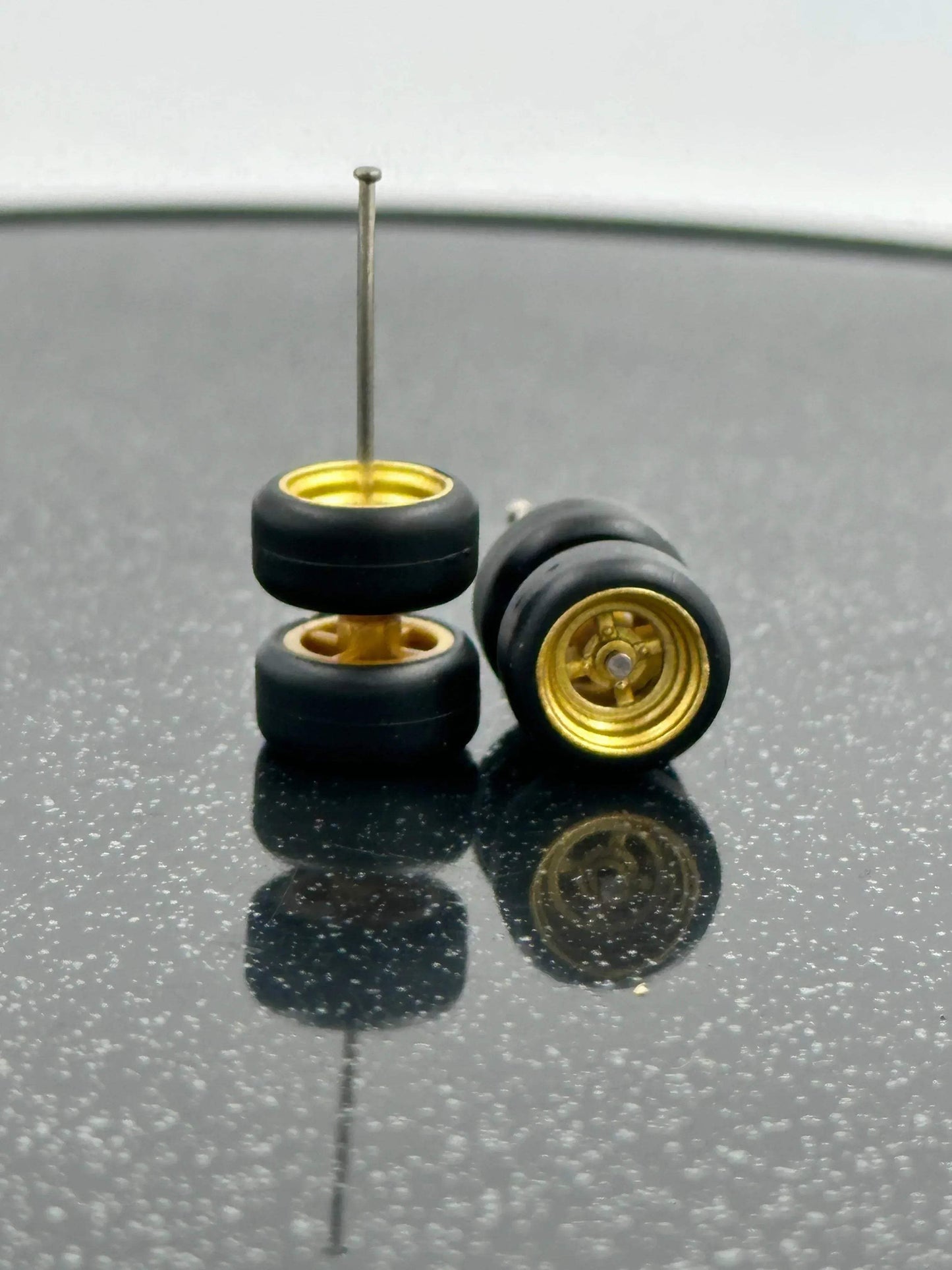 Realistic Drive Rubber Wheels for Diecast Cars One Sixty Four - ToylandEU