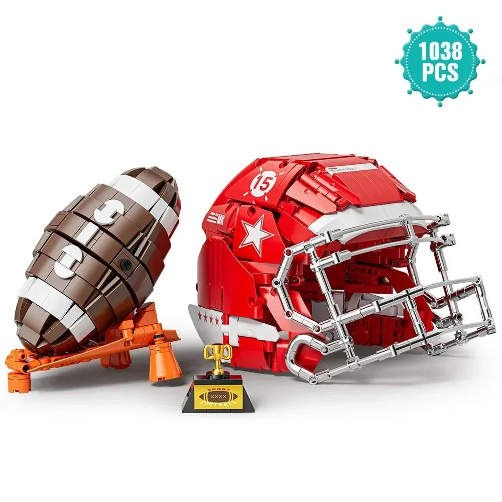 Rugby Building Blocks Kit Lego Compatible For Boys And Girls - ToylandEU