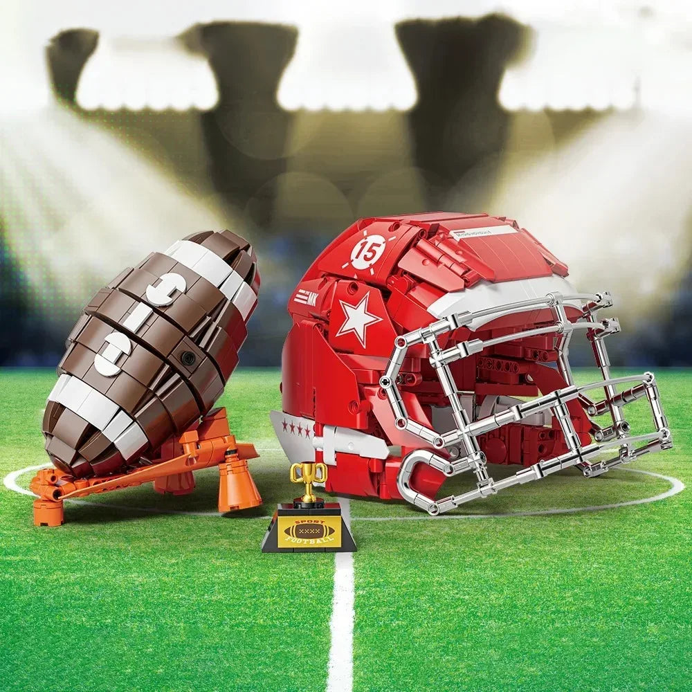 Rugby Building Blocks Kit Lego Compatible For Boys And Girls - ToylandEU