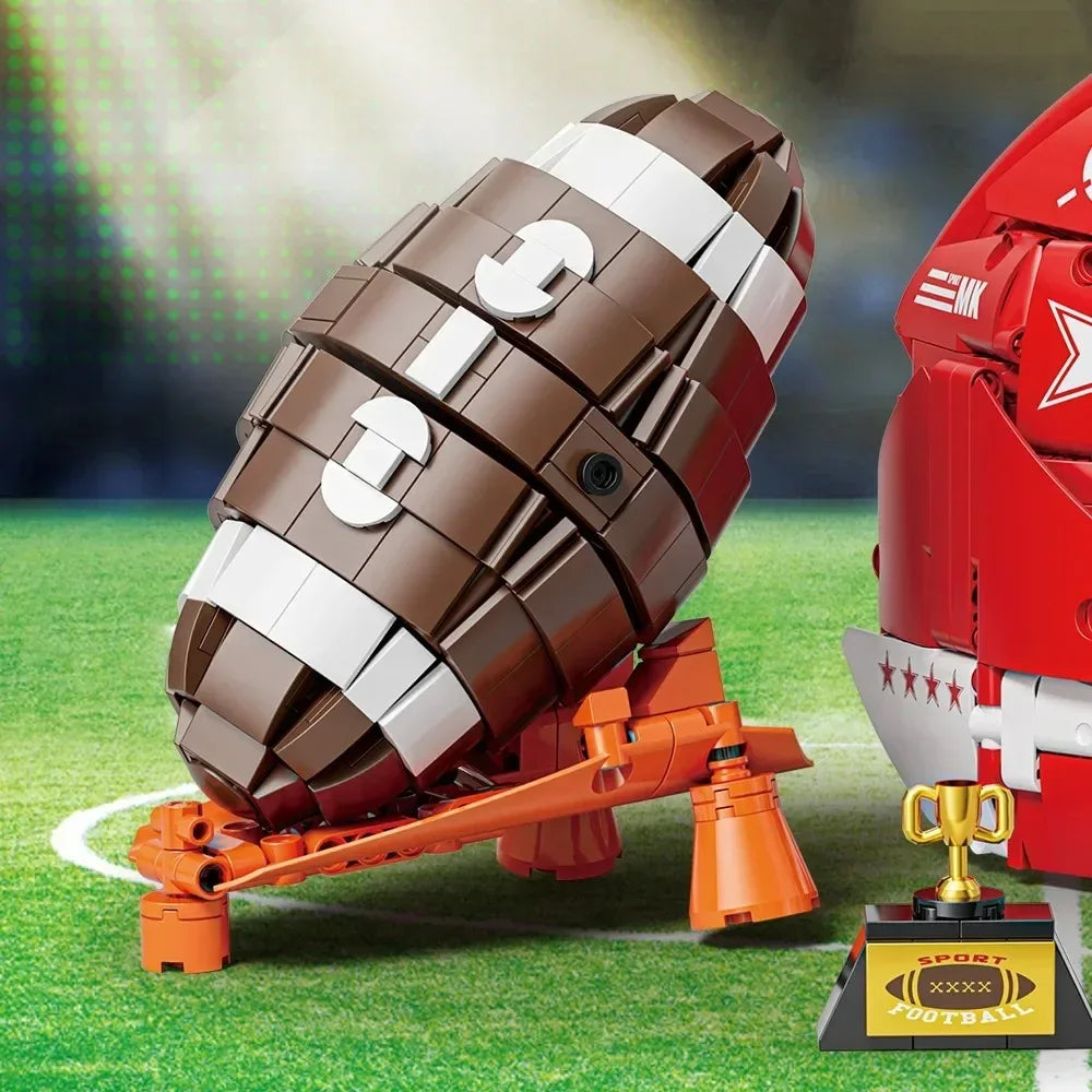 Rugby Building Blocks Kit Lego Compatible For Boys And Girls - ToylandEU