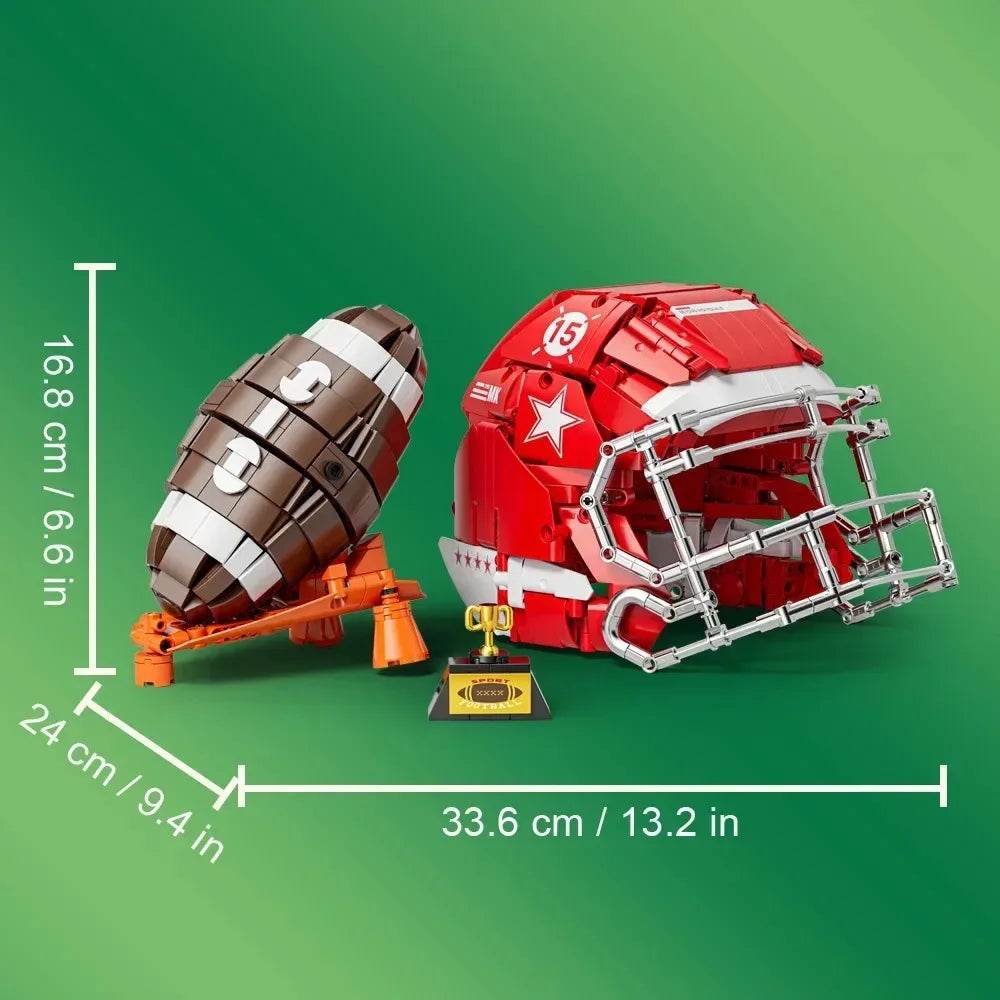 Rugby Building Blocks Kit Lego Compatible For Boys And Girls - ToylandEU