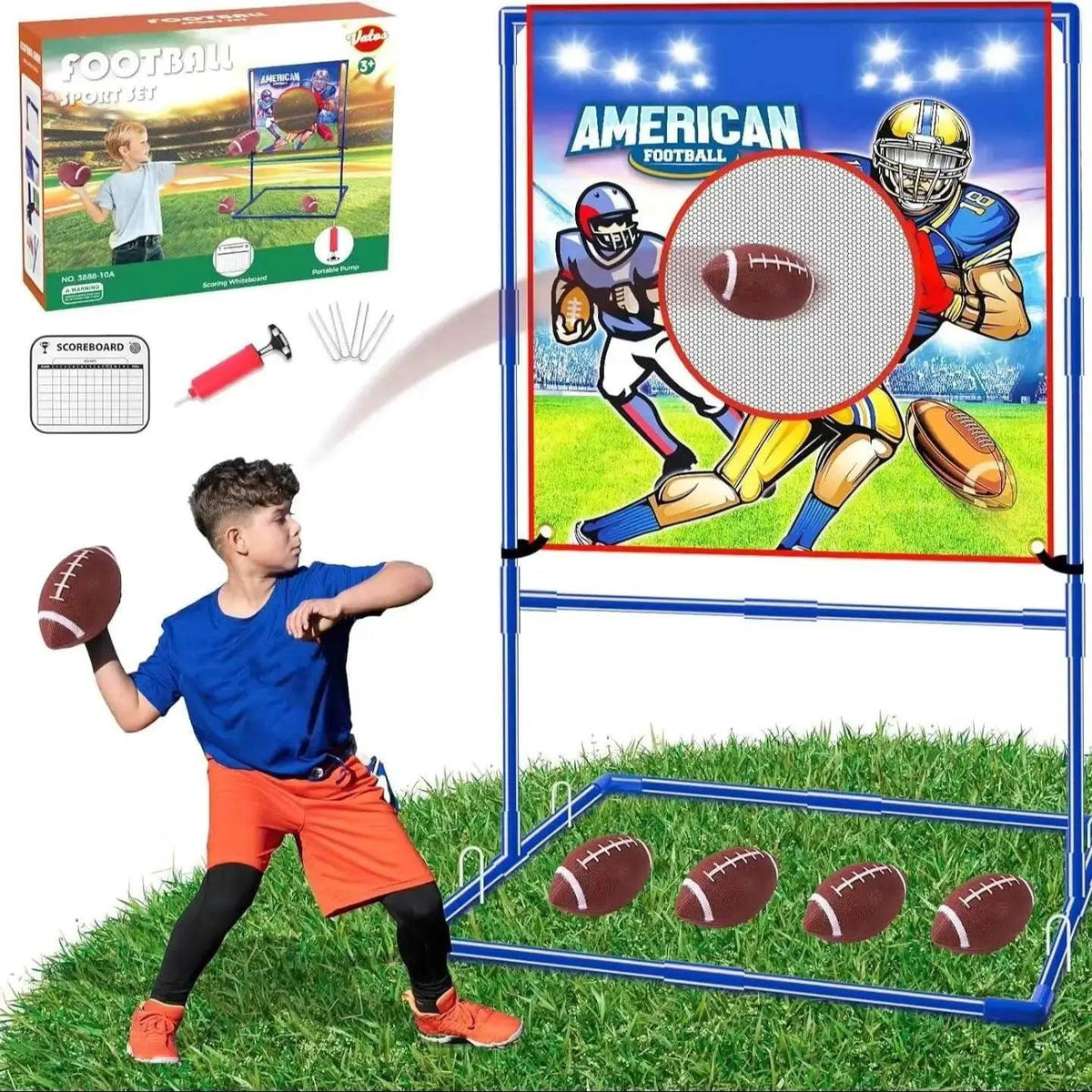  VATOS Rugby US Football Toss Target Games Indoor Outdoor Toy -  ToylandEU™