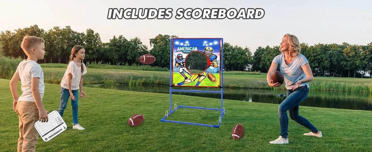  VATOS Rugby US Football Toss Target Games Indoor Outdoor Toy -  ToylandEU™