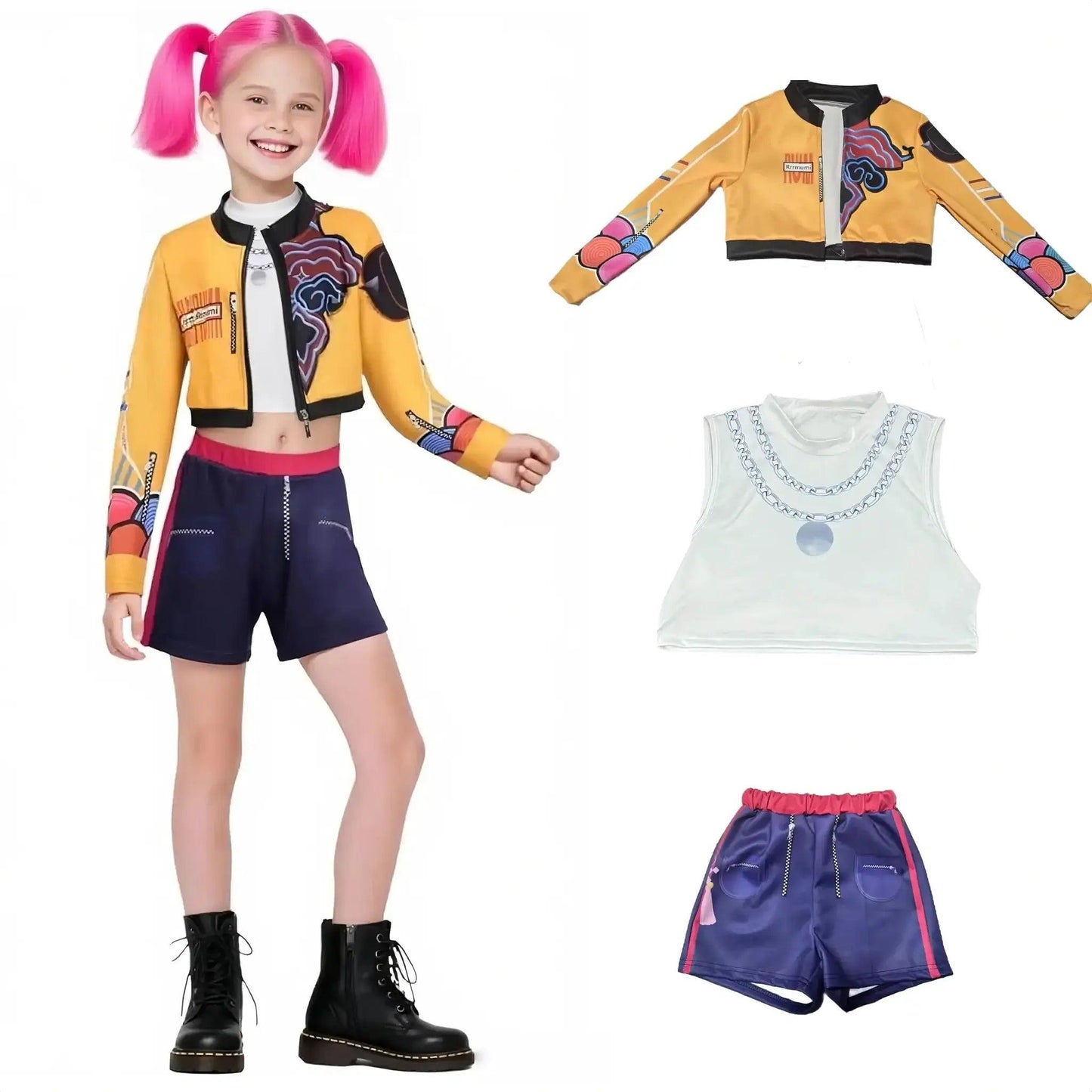  Kpop Demon Hunters Cosplay Outfit Includes Accessories -  ToylandEU™