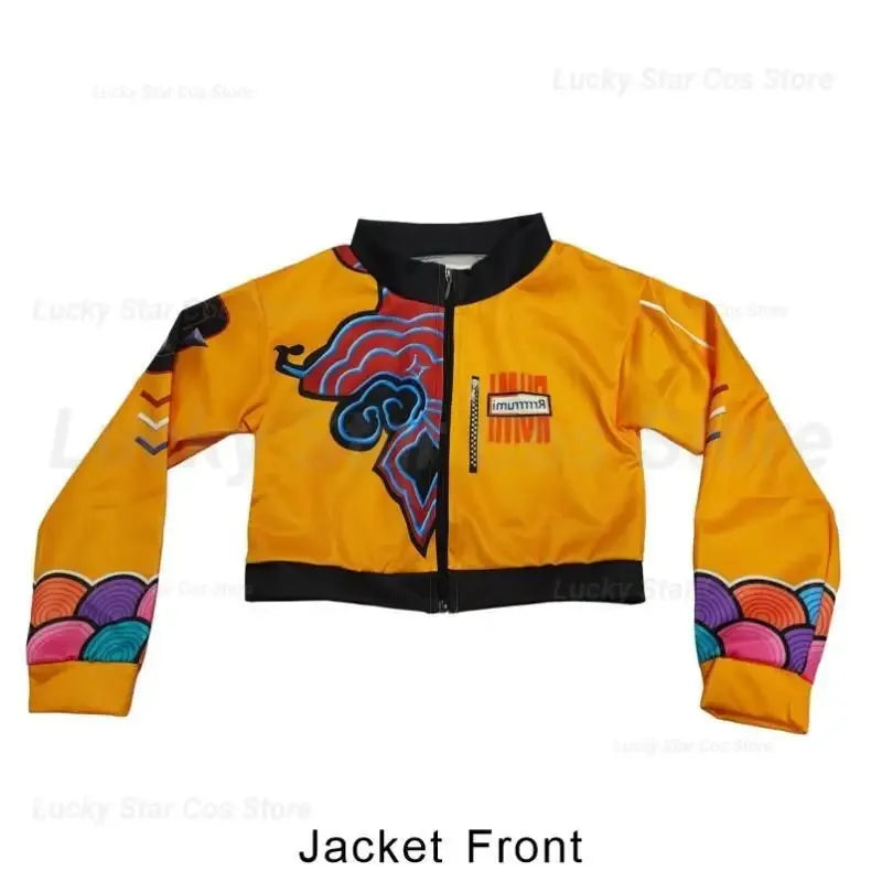 Rumi Kpop Demon Hunter Cosplay Costume Three Piece Set - ToylandEU