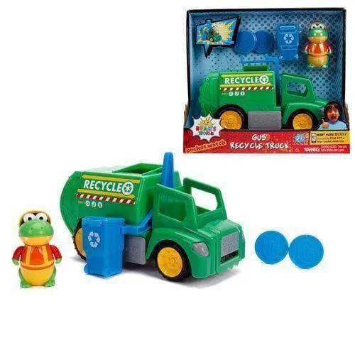 Ryan's World Recycling Truck With Gus Real Cleanup Action - ToylandEU