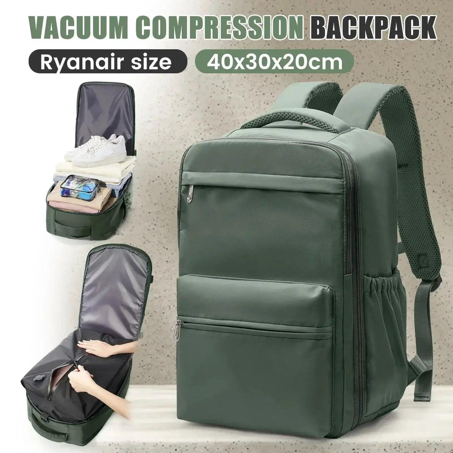  Ryanair Compatible Travel Backpack Vacuum Pump | FLCCCN -  ToylandEU™