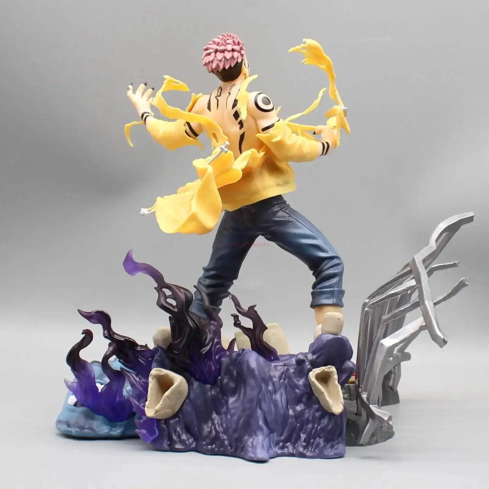 Imposing Ryomen Sukuna Action Figure 25 Cm Jujutsu Kaisen Collectible - ToylandEU