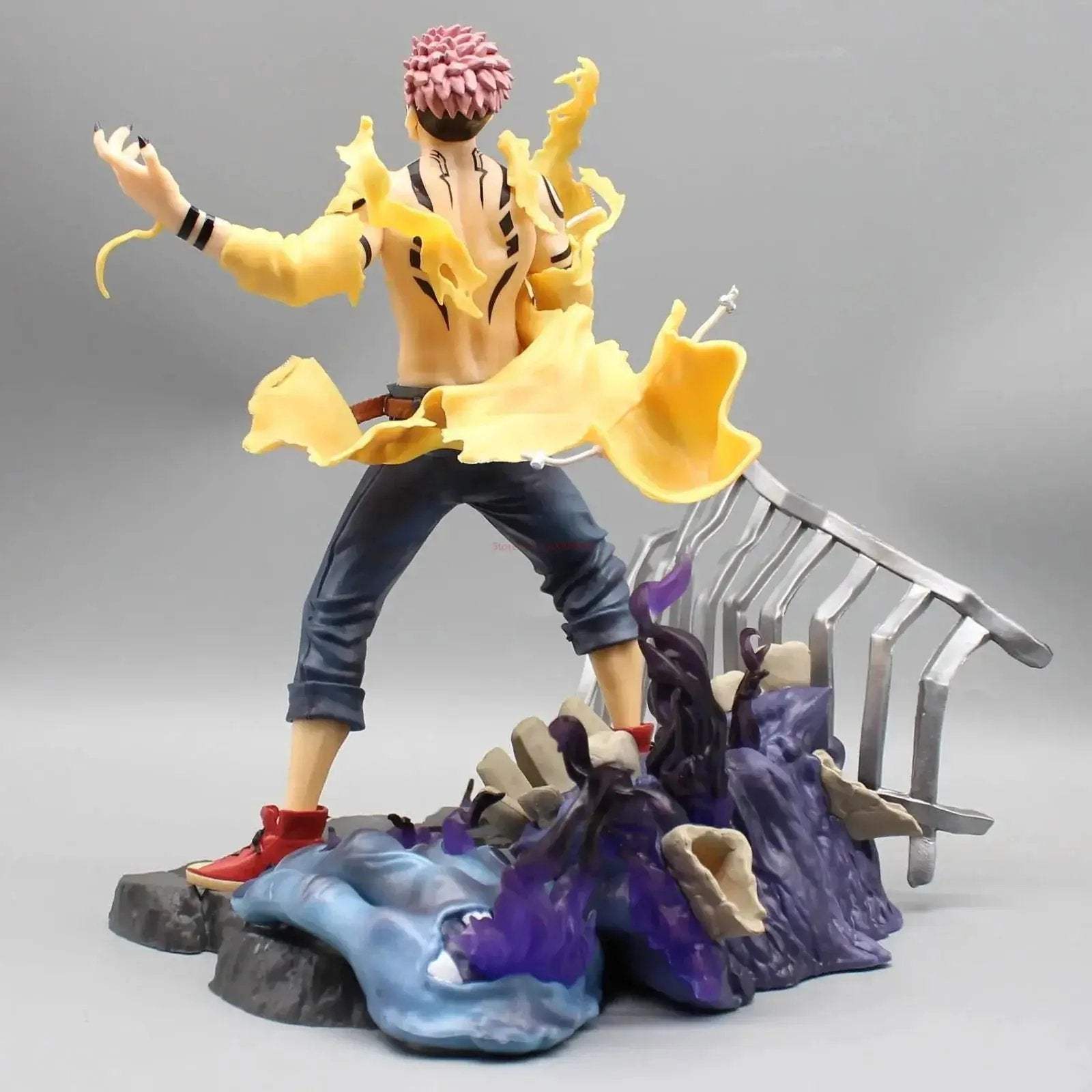 Imposing Ryomen Sukuna Action Figure 25 Cm Jujutsu Kaisen Collectible - ToylandEU