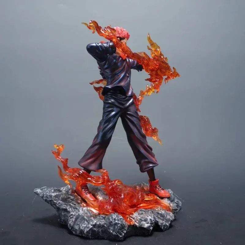 Ryomen Sukuna Jujutsu Kaisen Figure With Divine Flame Arrow - ToylandEU