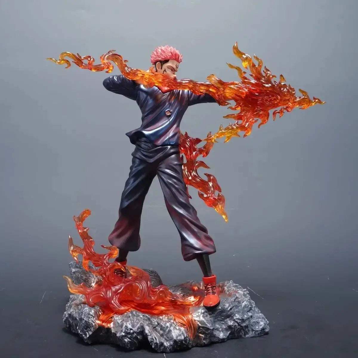 Ryomen Sukuna Jujutsu Kaisen Figure With Divine Flame Arrow - ToylandEU