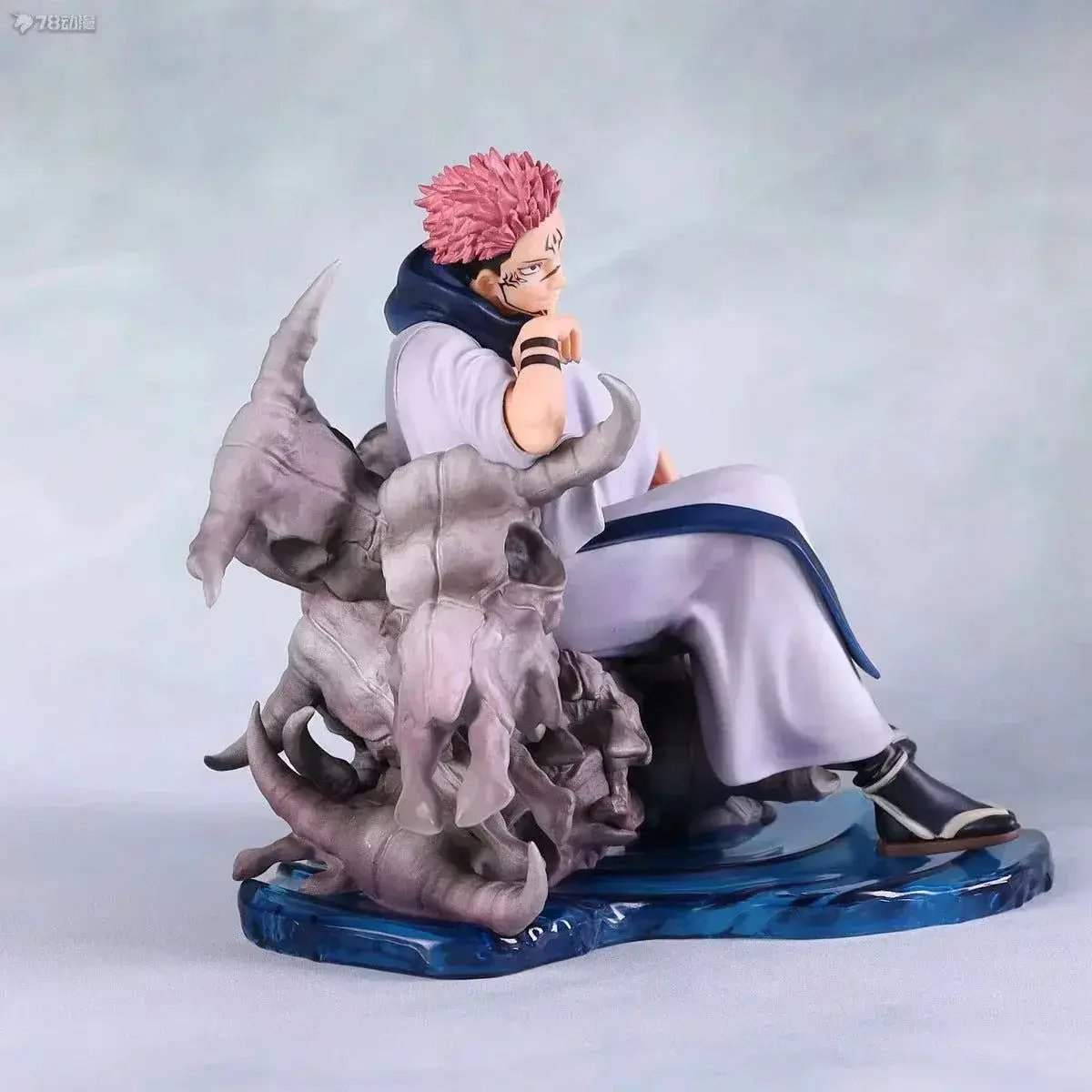 Ryomen Sukuna Figure 40 Cm Throne King Of Curses Detailing - ToylandEU