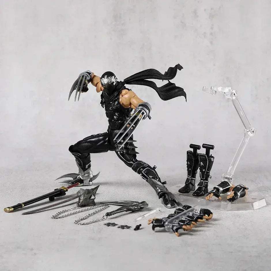 Ryu Hayabusa Revoltech Action Figure Highly Articulated - ToylandEU