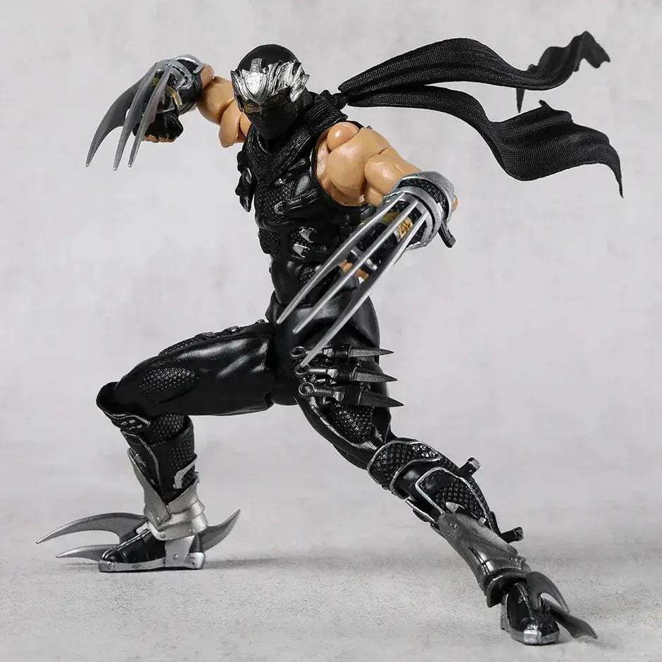 Ryu Hayabusa Revoltech Action Figure Highly Articulated - ToylandEU