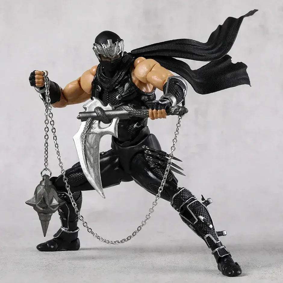 Ryu Hayabusa Revoltech Action Figure Highly Articulated - ToylandEU