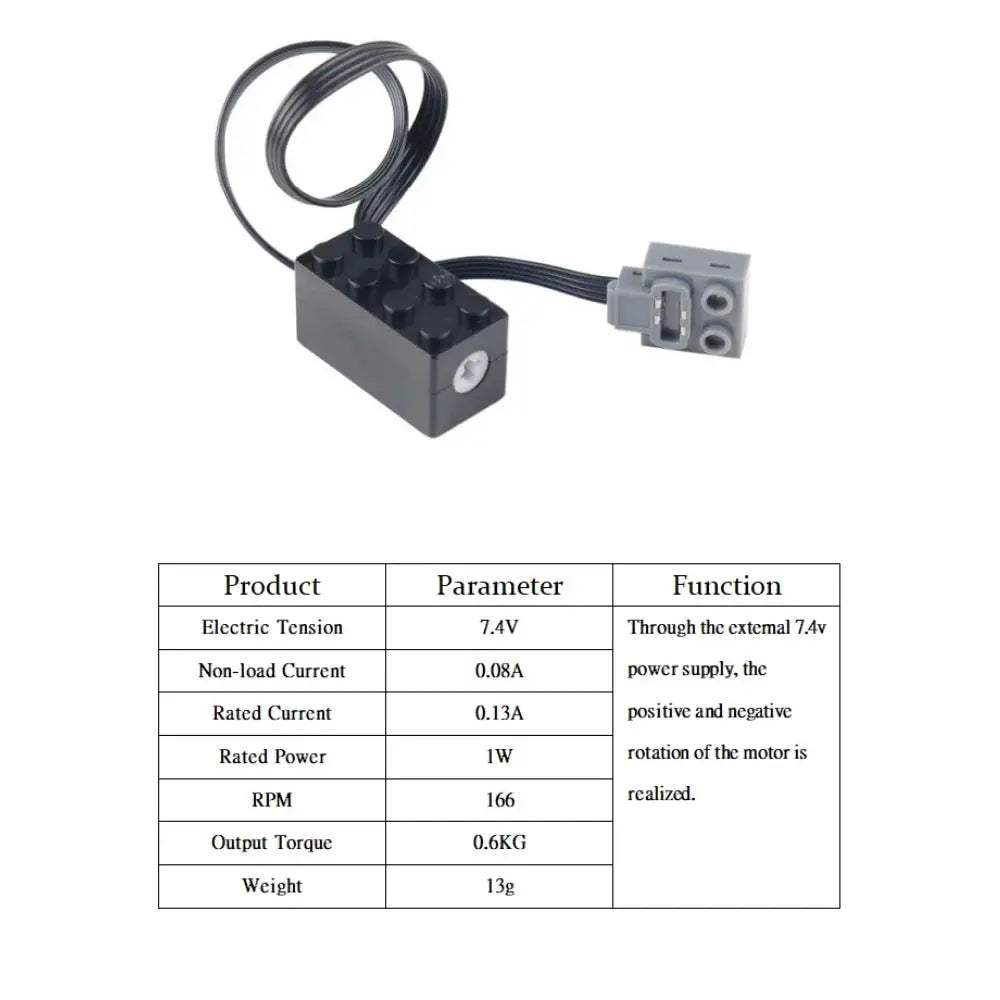  S Drive Motor For LEGO Power Functions Slow Speed Torque -  ToylandEU™
