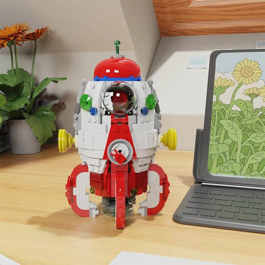 S.S. Dolphin Rocket Model - 503 PCS Space Adventure Building Kit - ToylandEU