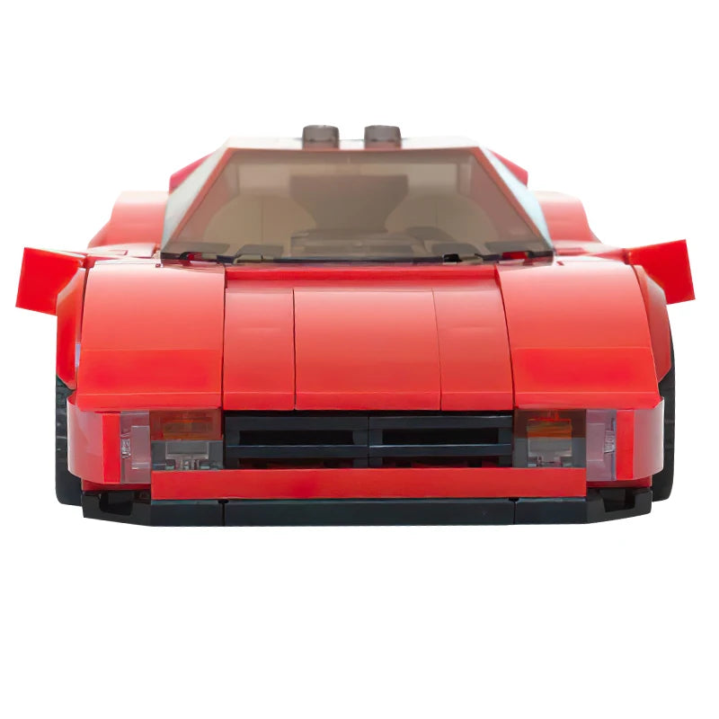 Building Blocks: Ferrari Testarossa Roadster Model Kit with 281 Pieces - ToylandEU