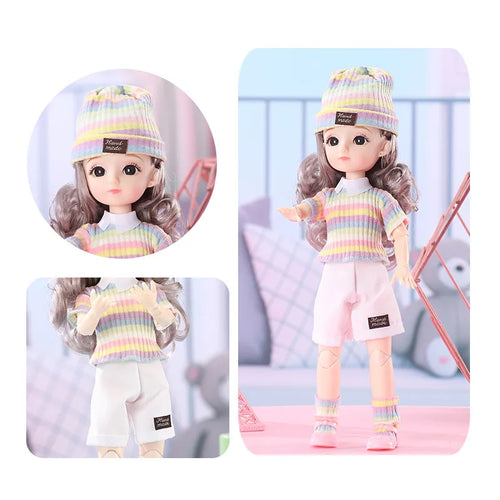 Princess Doll with 12 Moveable Joints and DIY Clothes - 30cm ToylandEU.com Toyland EU