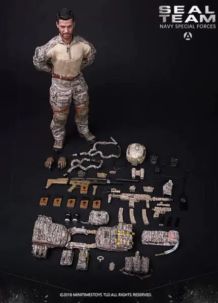 Action Figure | 1/6 Scale Male Soldier | Special Forces | 12-Inch Figure