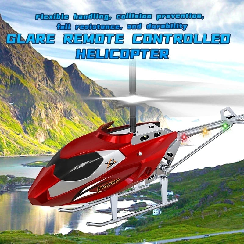 RC Helicopter Remote Control Airplane Mini Drone Aircraft Fall - ToylandEU