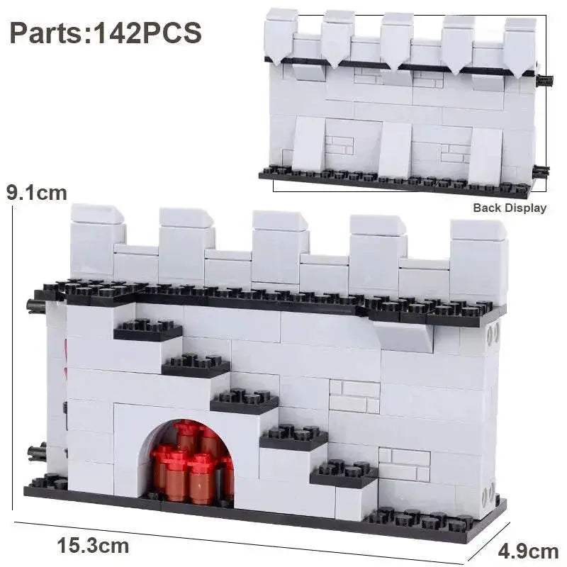 Medieval Castle Siege Weapons Building Blocks Army Knights Toys - ToylandEU