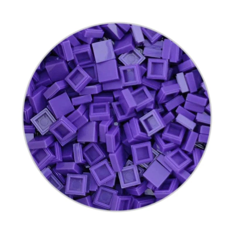 Smooth 1x1 Building Blocks | MOC Pixel Particles | DIY Kids Set