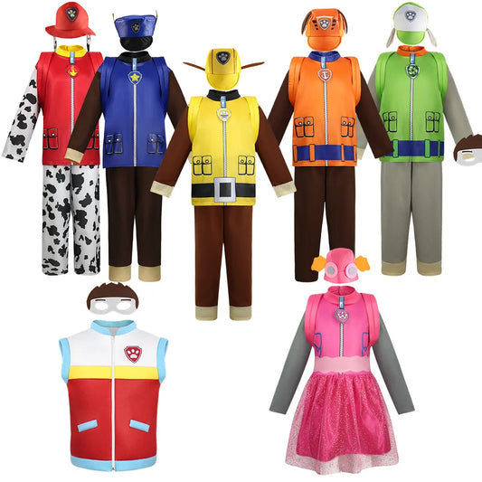 PAW Patrol Kids Halloween Costume Set - Dress Up Adventure Awaits!