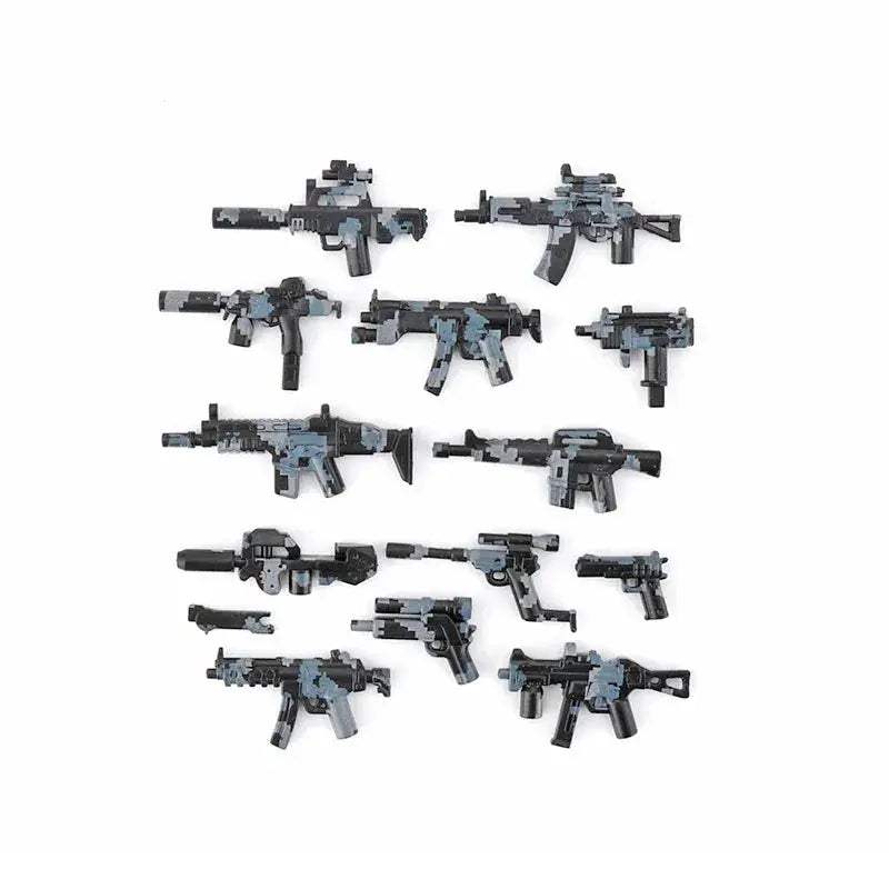 Lego Compatible Military Building Blocks Set With Off Road Vehicle - ToylandEU