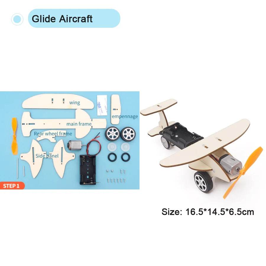 DIY Physical Model Science Experiment Educational Toy Handmade Small Production Assembly Craft Technology Project for School Kid - ToylandEU