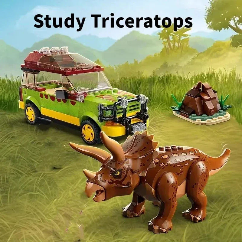Dinosaur Missions Allosaurus MOC Set For Kids Transport Truck - ToylandEU