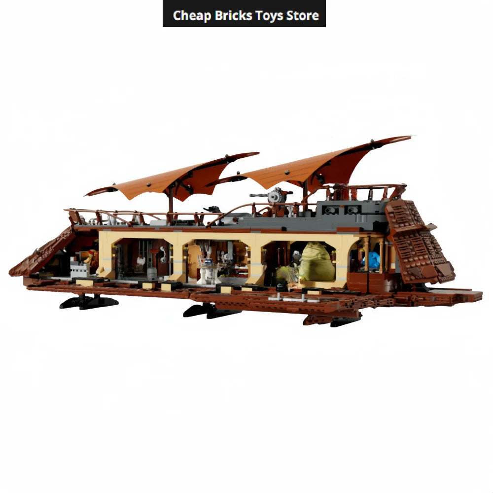 Jabba Barge Building Blocks | 3942 Pcs | Toylandeu™