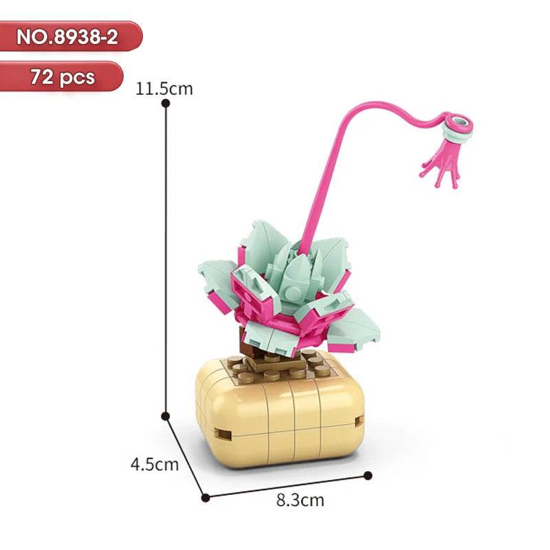 Educational Blocks Lego Compatible Floral Bonsai Kit Kids - ToylandEU