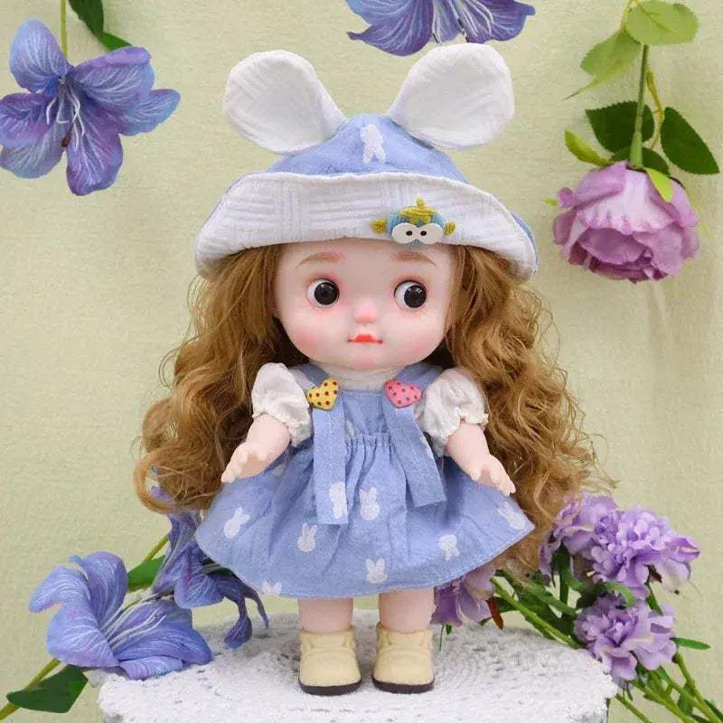 25cm Reborn Baby Doll For Girls Cute Big Head Design - ToylandEU